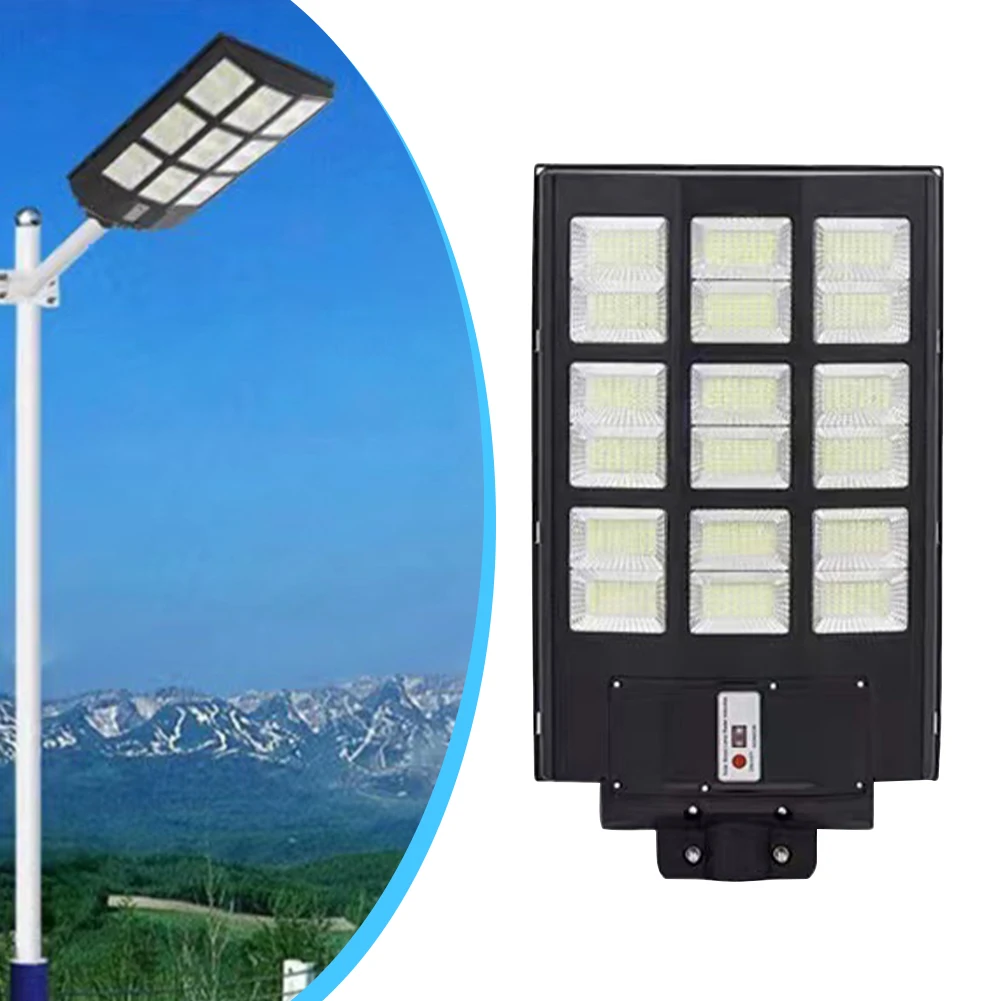 Farola Solar Pro 800W - Máxima Seguridad y Potencia Sin Límites