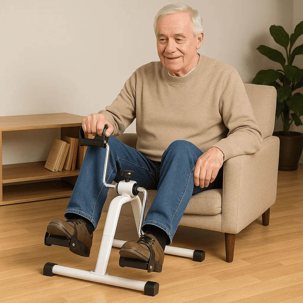 Pedalier Portátil Recupera tu Movilidad y Ejercítate en Casa