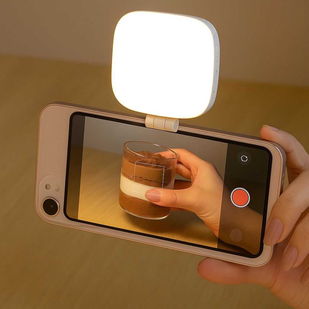 Luz Selfie y para grabar contenido en redes y más