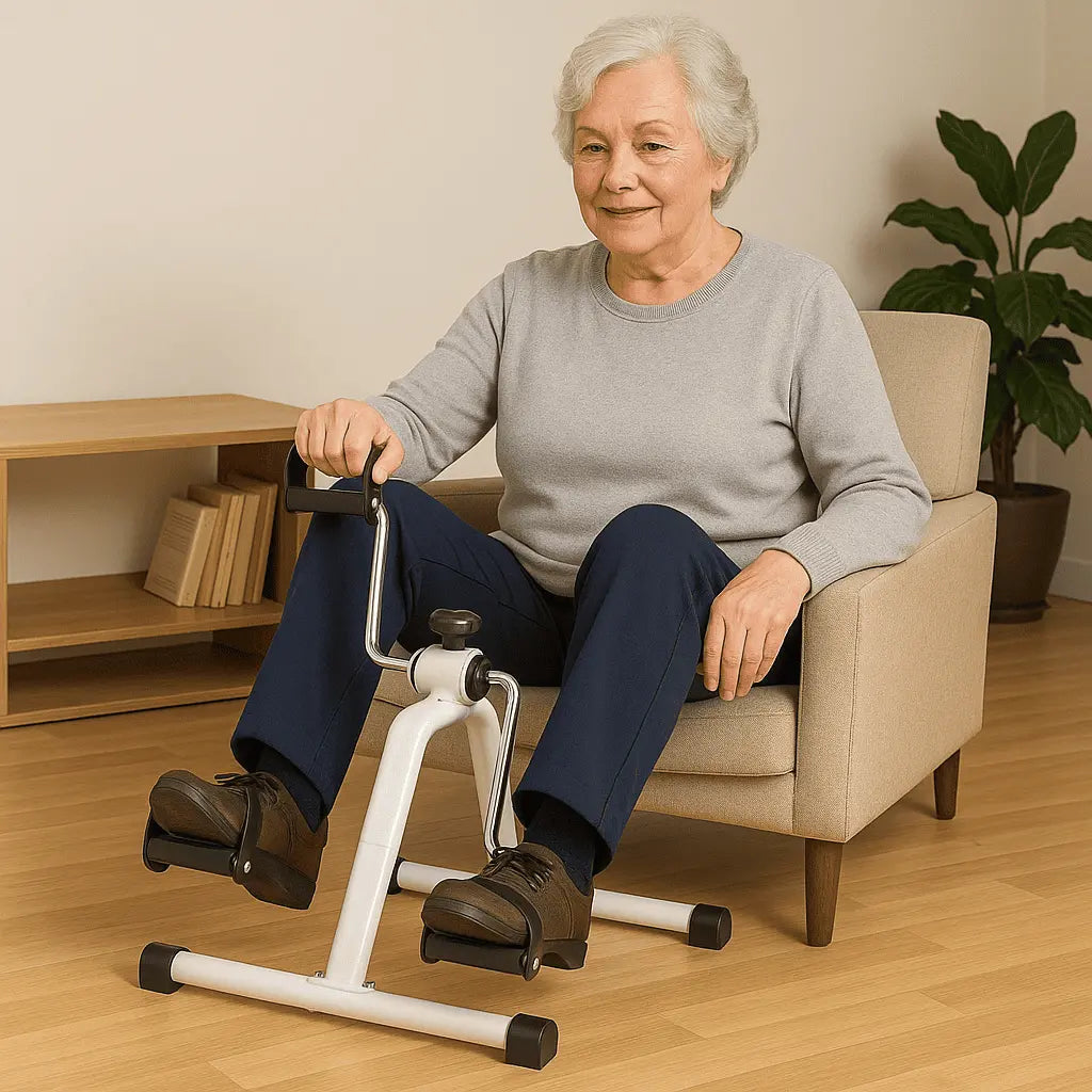 Pedalier Portátil Recupera tu Movilidad y Ejercítate en Casa