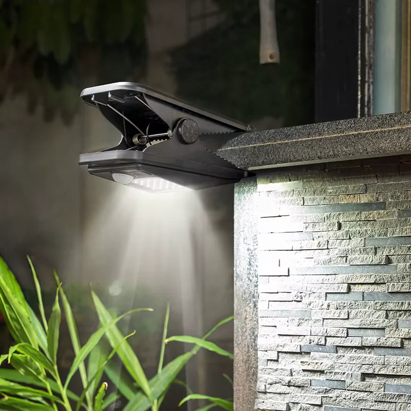 LED SOLAR CON CLIP PARA EXTERIORES