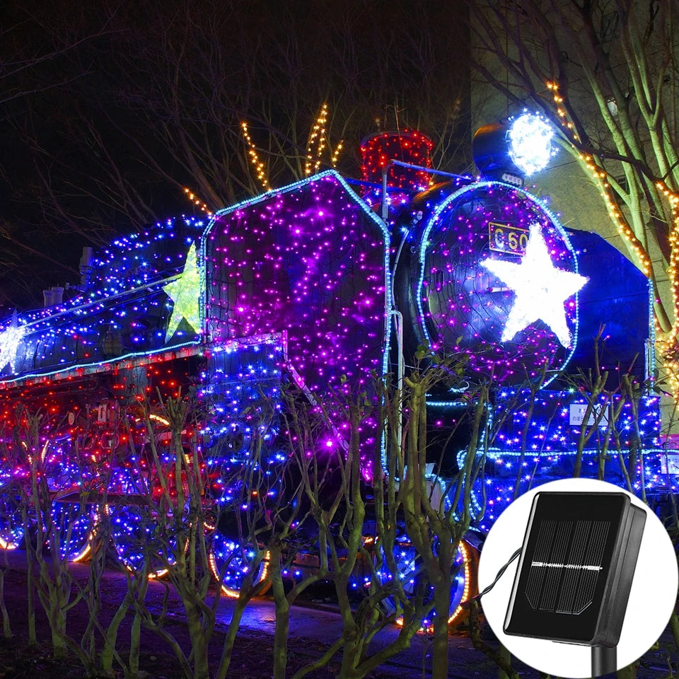 Luces de Jardín con panel Solar