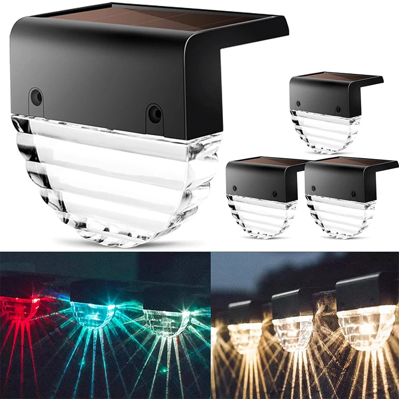 Luz Solar para Escaleras y Caminos pack de 2 unidades