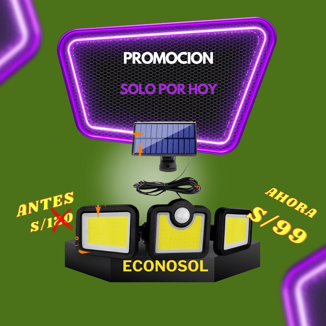 Refletor LED Solar EcoSol
