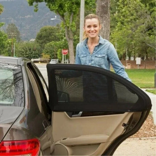 Set de 4 Tapasoles de Malla para Ventana de Auto