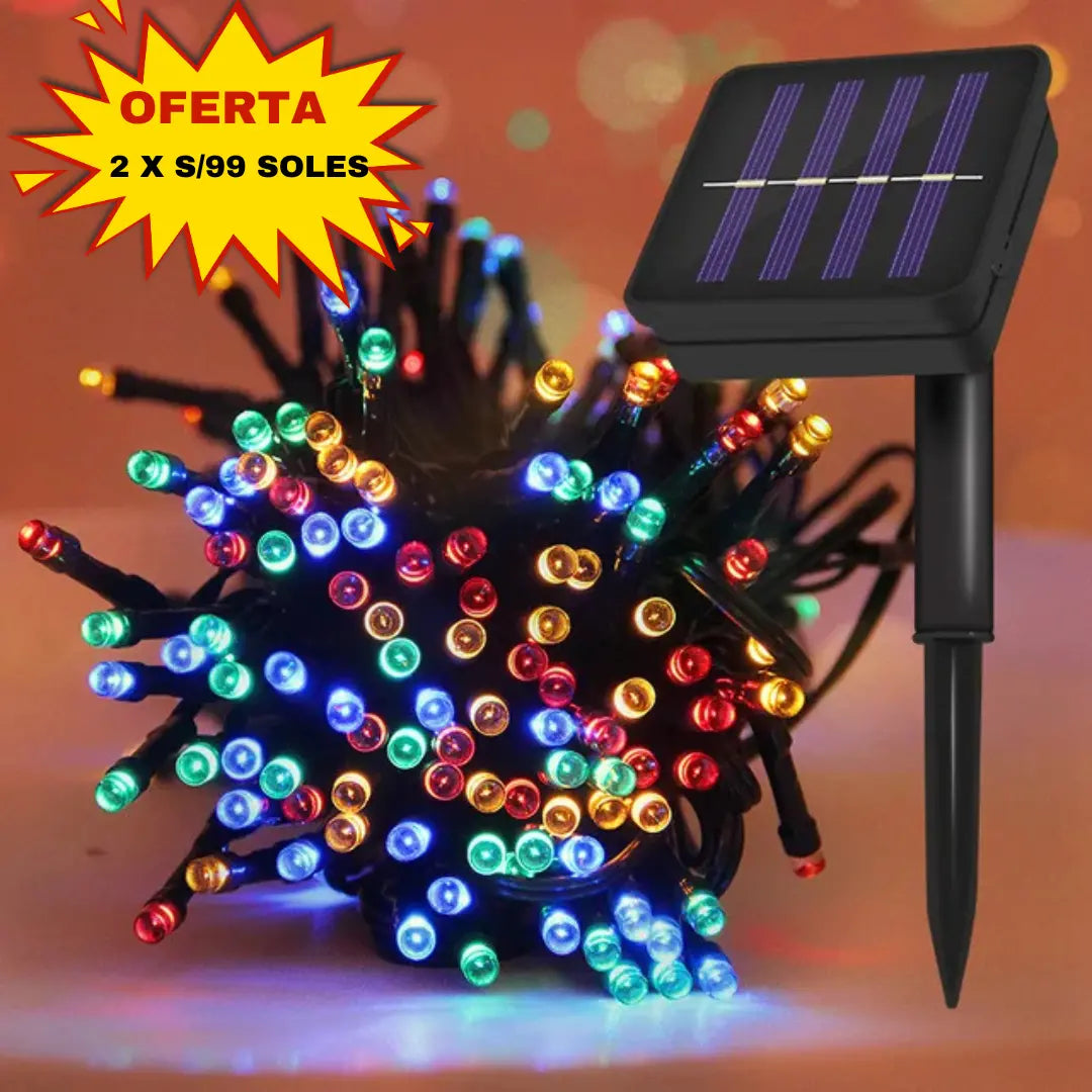 Luces de  Jardín con panel Solar