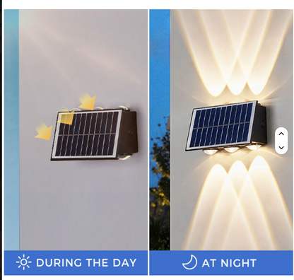 Foco solar Para Exteriores  Synersonic