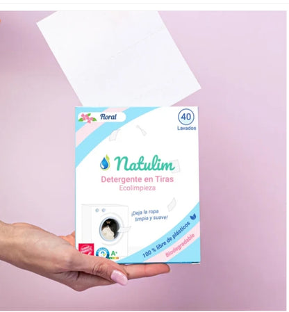 Pack Eco-Tiras de Detergente 40 lavados   el Tercero sale GRATIS
