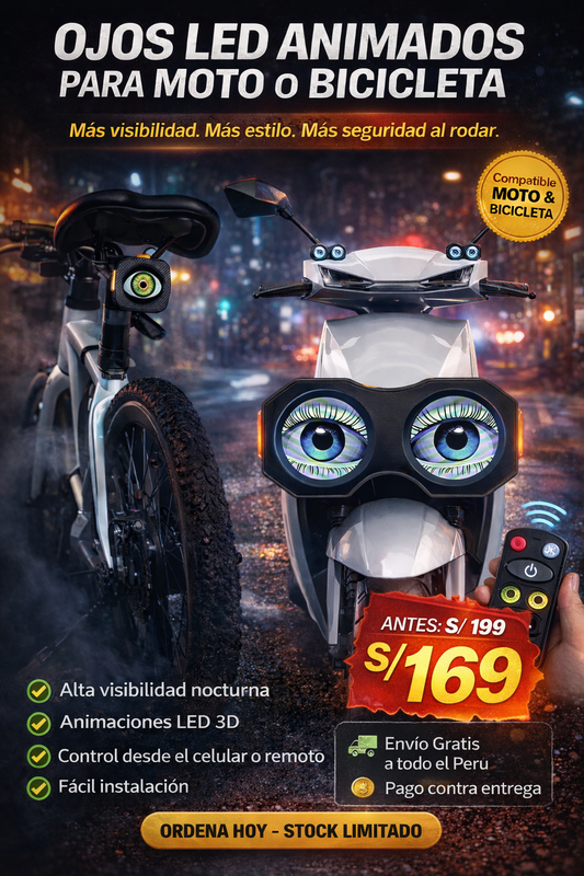 Ojo  para Bisicleta y Moto