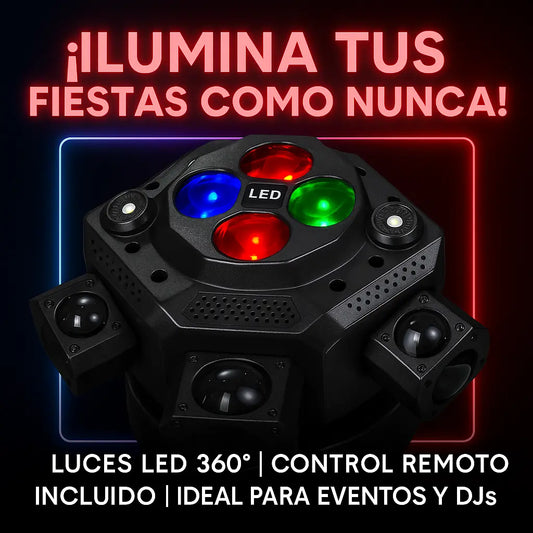 luces 3D con Efectos visuales que impactan