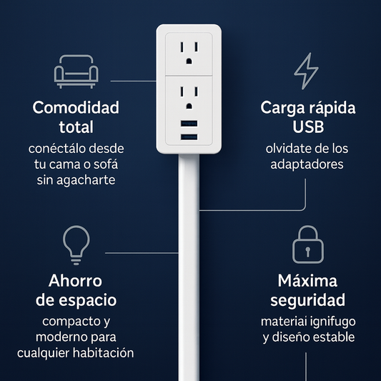 Extensor de Enchufe SYNERSONIC