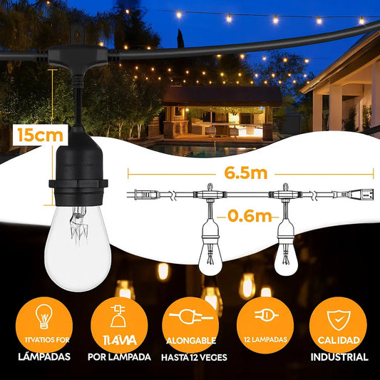 Guirnaldas Solares Garantía Incluida+ Envió Gratis