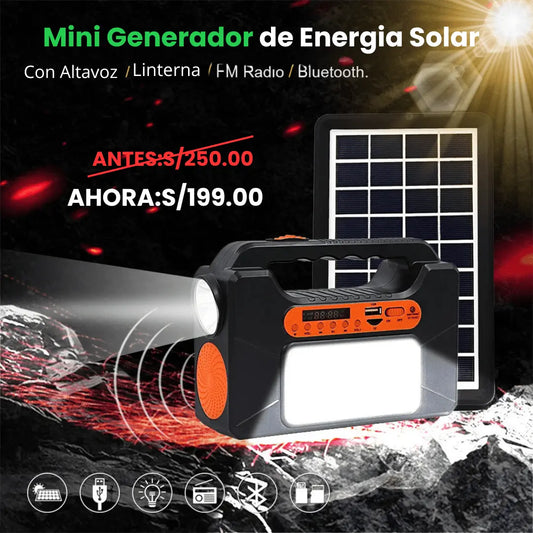 MINI GENERADOR DE EMERGIA PRO